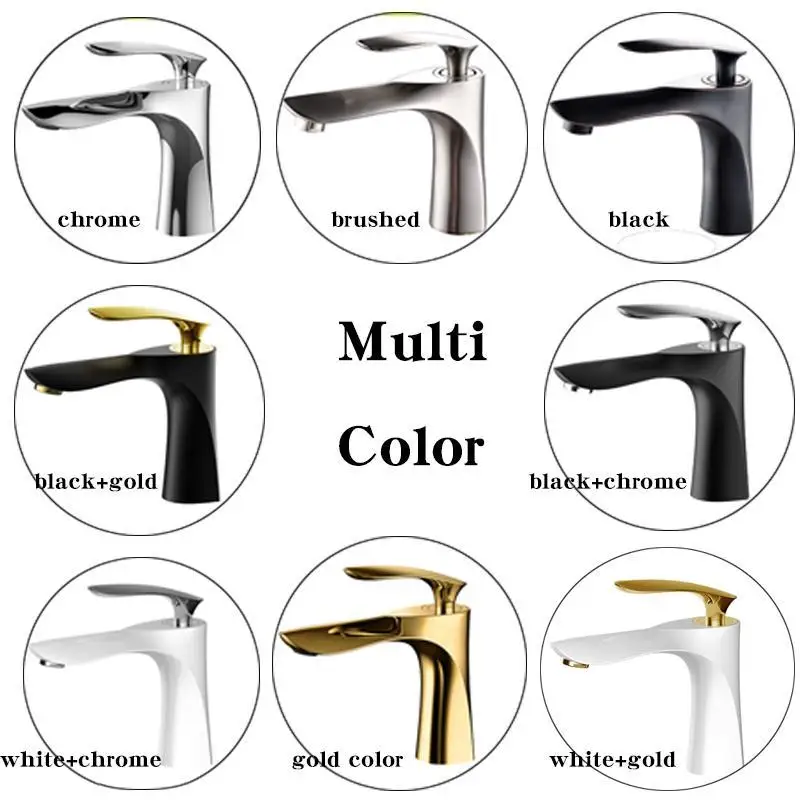 Смесители для раковины элегантный кран ванной комнаты смеситель с горячей и