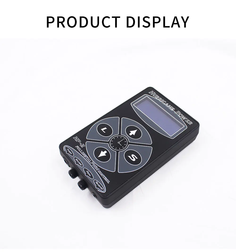 Hp-2 цифровой lcd источник питания для татуировок ураган Ротационная Машина для татуировки расходные материалы для татуировки Permarent макияж тату источник питания