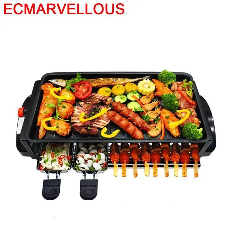 Электрический домашний кухонный гриль для приготовления мяса стейка кебаба|electric