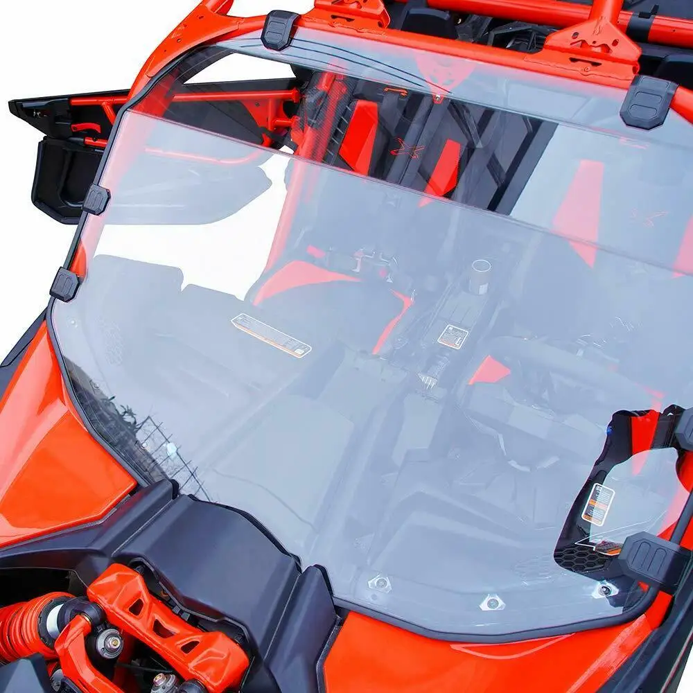 UTV Full Windshield Scratch Resistant PMMA for Can-Am Maverick X3 900 Max Turbo X
