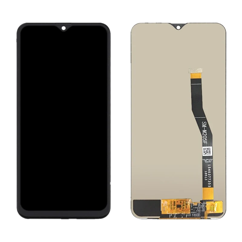 Pantalla t&aacute;ctil Original para Samsung Galaxy, montaje de digitalizador con Marco, M20 2019, SM, M205F, M205FN, M205G, M205M-1