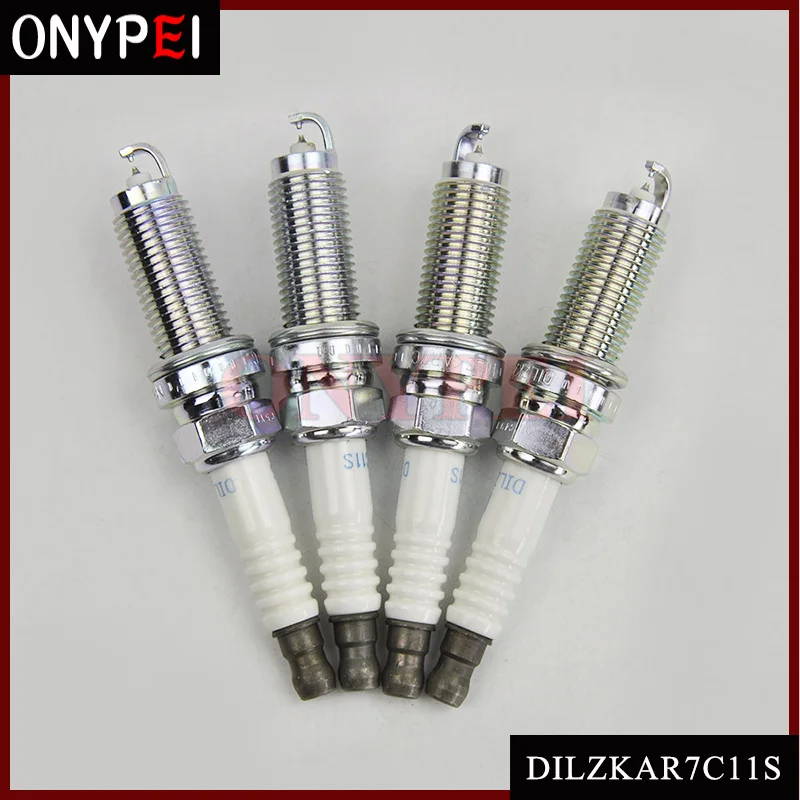 4 шт./лот DILZKAR7C11S 90137 двойная иридиевая Свеча зажигания для 2015 2018 Honda Fit 1.5L 12290 5R0 003