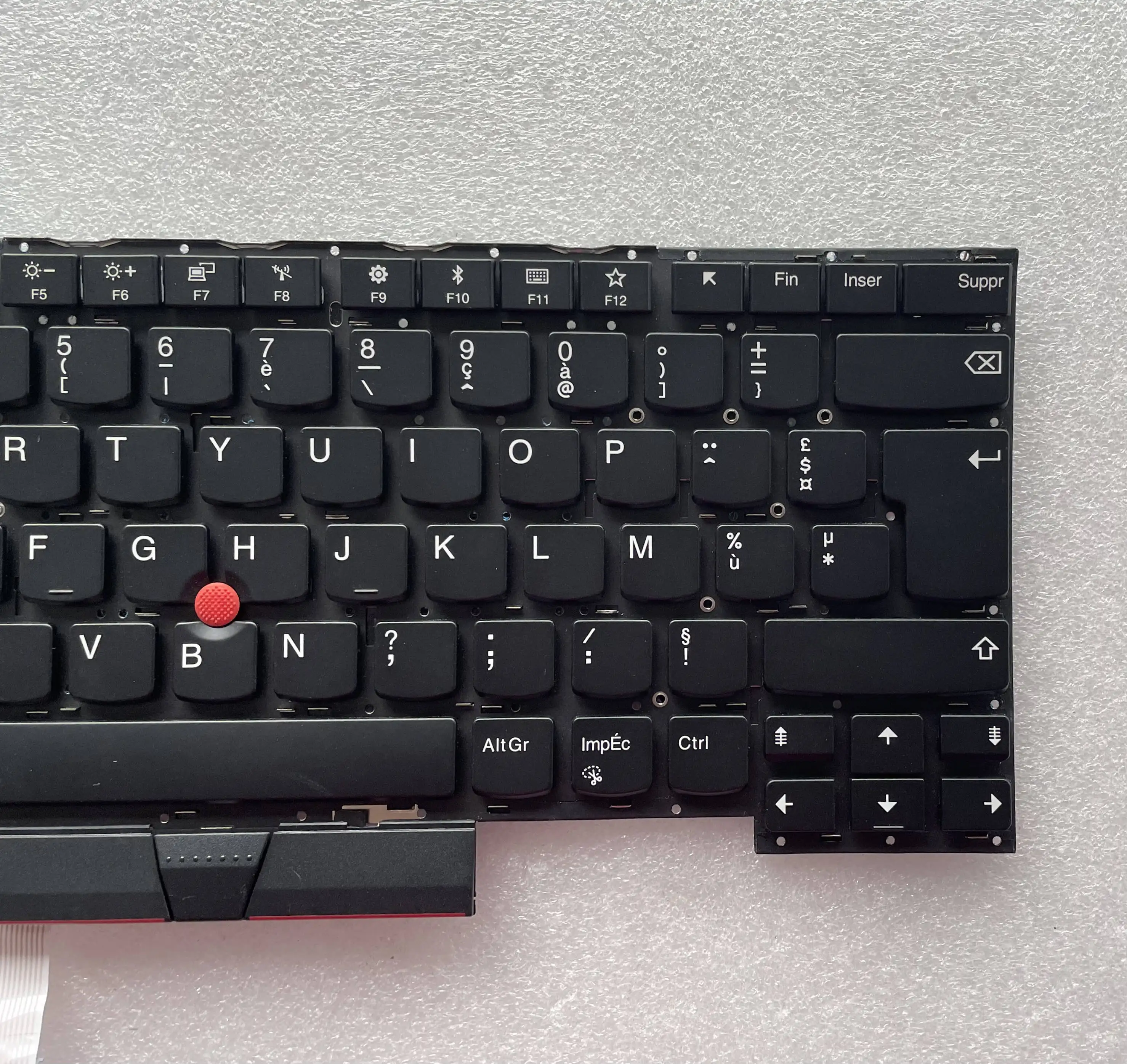 Новинка для Lenovo Thinkpad E480 E490 R480 R490 L490 французский язык (без рамки) (черная левая и