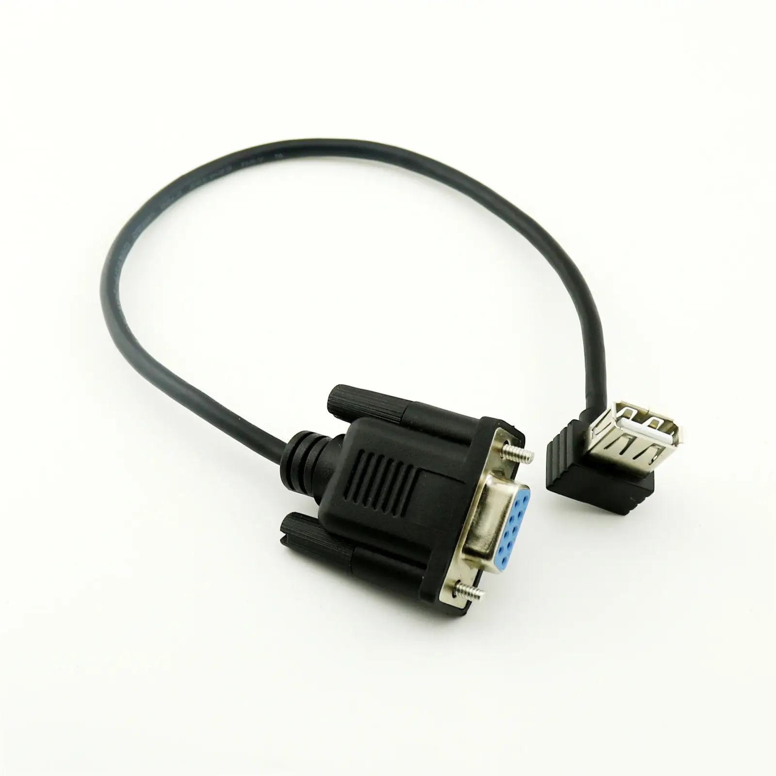 

25cm RS232 DB9 Female to USB2.0 A Female Serial Device Cable Adapter Converter