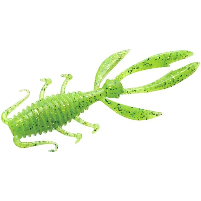 

EVERGREEN lure Double Motion2.8 inch Antlion3.3 inch shrimp type soft bait EG artificial bait