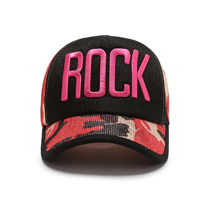 Мужская модная бейсболка в стиле рок хип-хоп камуфляжные дышащие шляпы от солнца