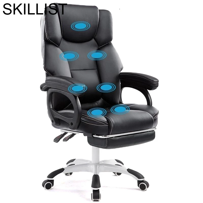 Игровой офисный стул Fauteuil Gamer Taburete Stoel Sedie sandalieler Sessel Bilgisayar Sandalyesi Sillon из кожи Poltrona