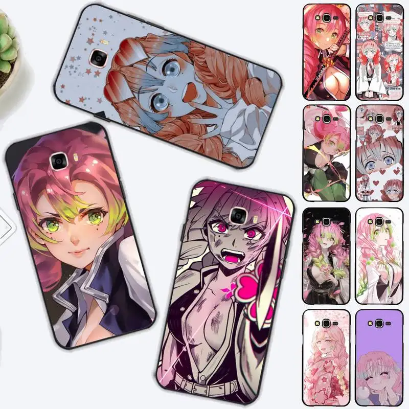 

Mitsuri Kanroji Kimetsu no Yaiba Anime Phone Case for Samsung J 2 3 4 5 6 7 8 prime plus 2018 2017 2016 core