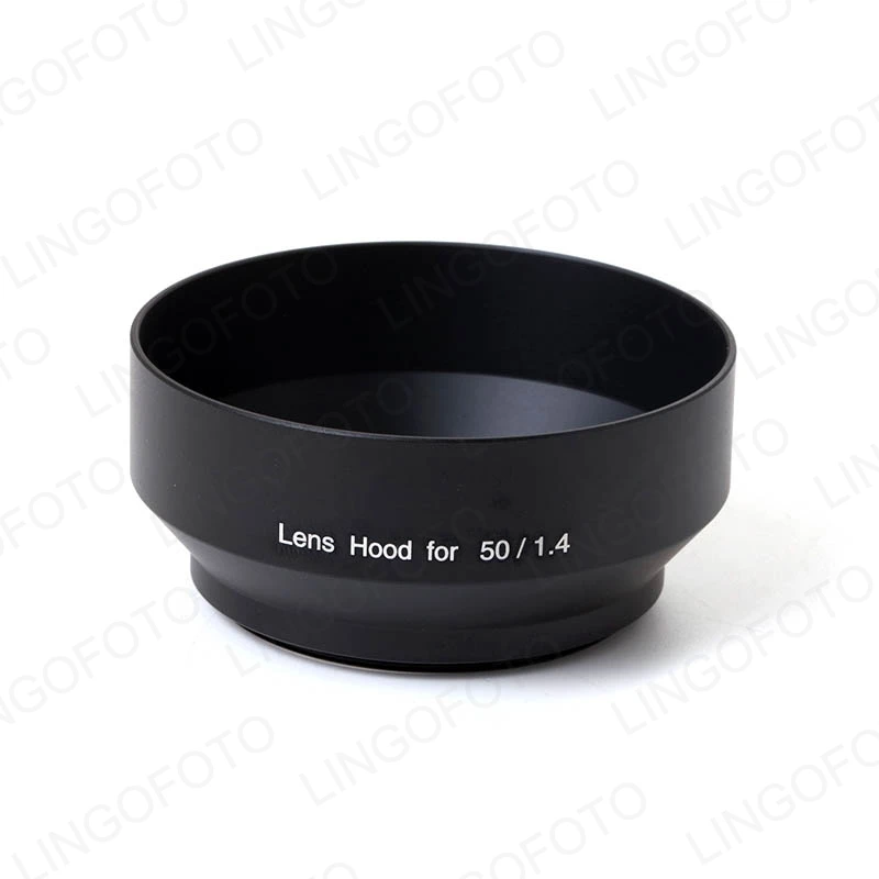 Новая черная металлическая бленда объектива для Nikkor 50/1.4 50 мм|lens hood|metal lens hoodlens hood