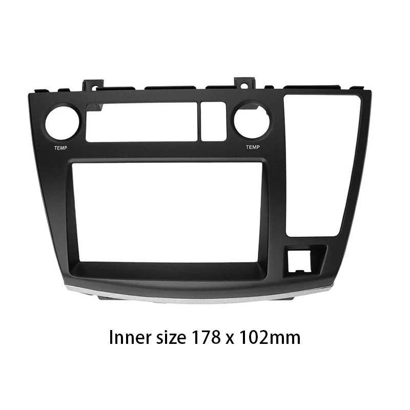 Двойной Din Автомобильный Радио Рамка для Nissan Elgrand E51 2002-2010 Стерео DVD Dash комплект