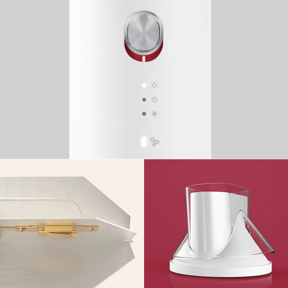 Xiaomi Mijia Soocas H3 Анион Фен алюминиевый сплав корпус 220V1800W воздушный выход анти-горячий инновационный диверсии дизайн