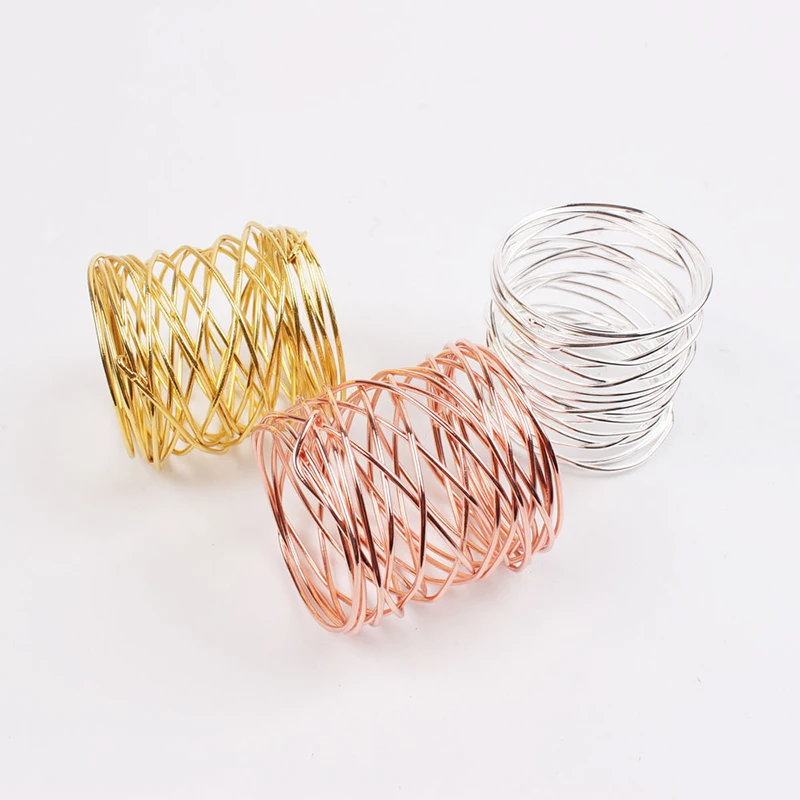 6 штук в партии кольца для салфеток из металла пикантные женские туфли лодочки с