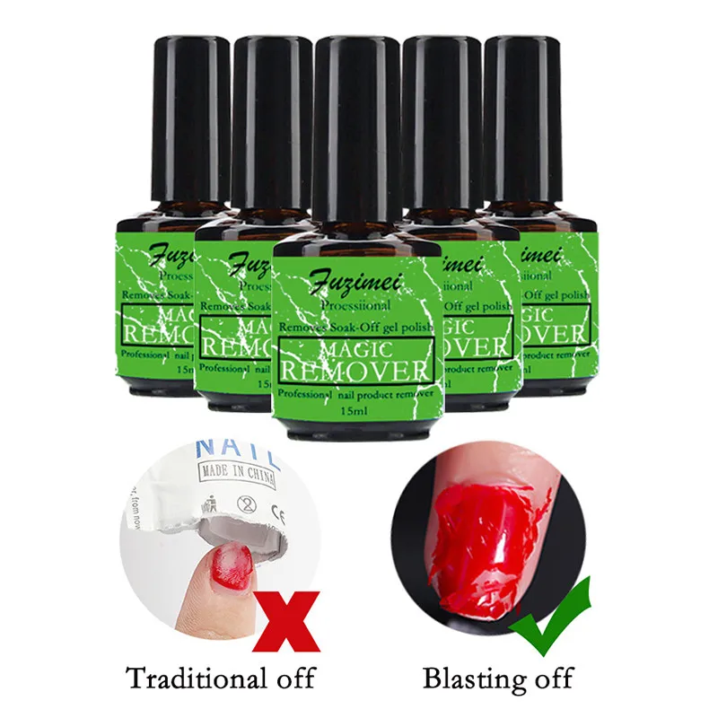 15 мл новый разгрузочный клей для ногтей гель лак волшебное удаление отмачиванием