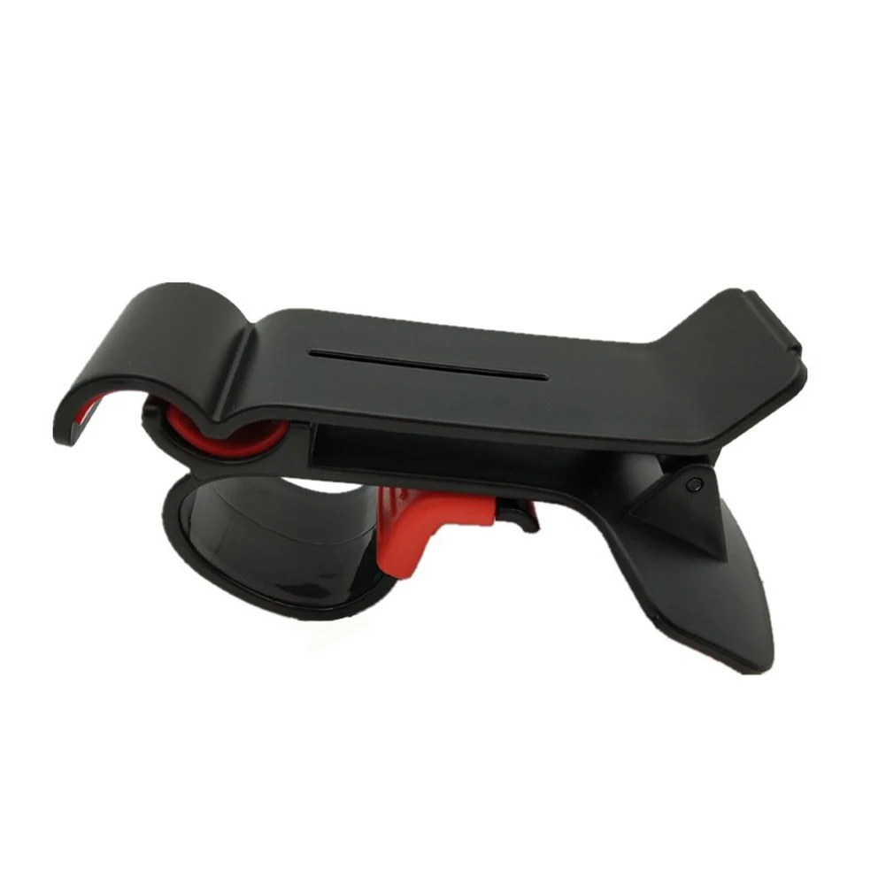 Прочный держатель для телефона ABS легко крепится на приборную панель автомобиля