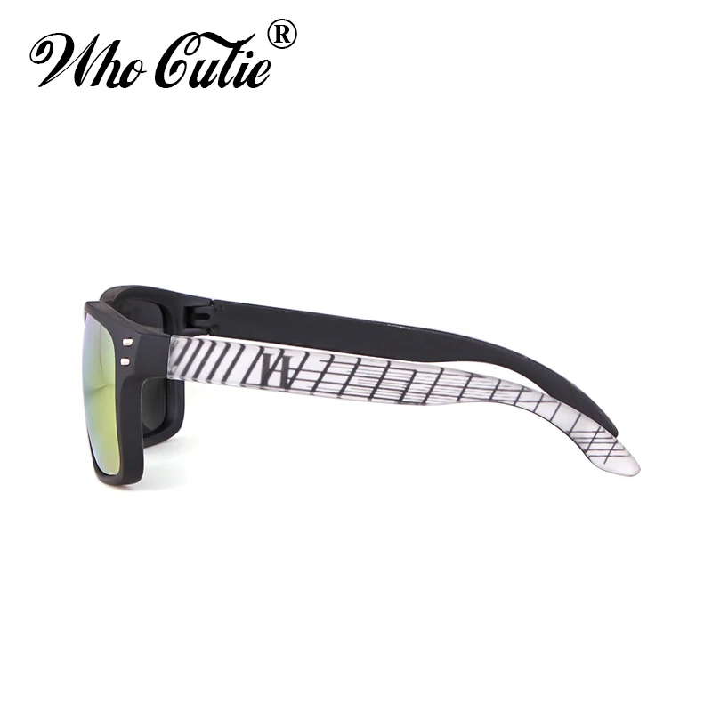Мужские и женские прямоугольные солнцезащитные очки WHO CUTIE с квадратной оправой