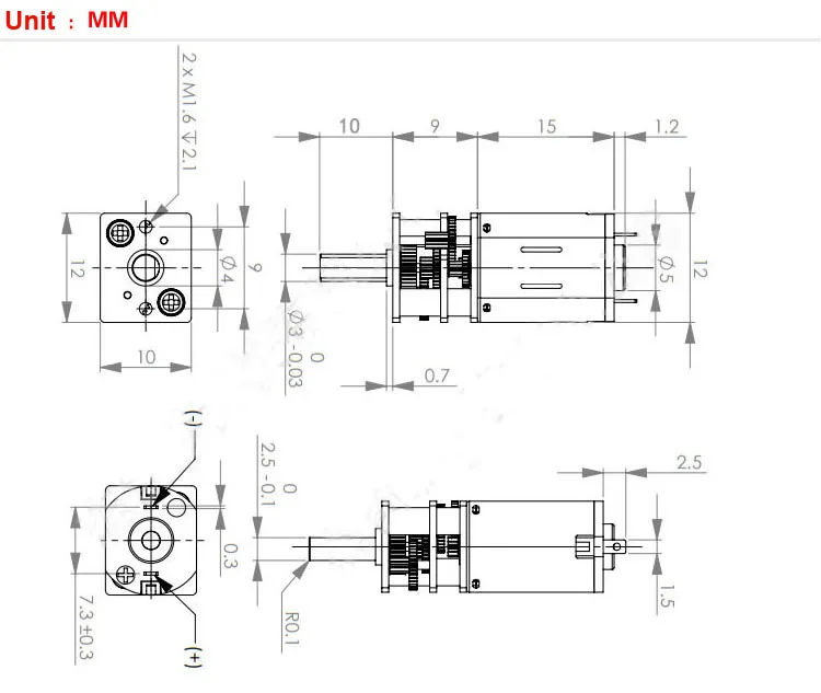 N20 3V 6V 12 V Электрический микро DC мотор-редуктор ed 12 вольт низкая скорость 15-1000 об/мин металлический мотор-редуктор