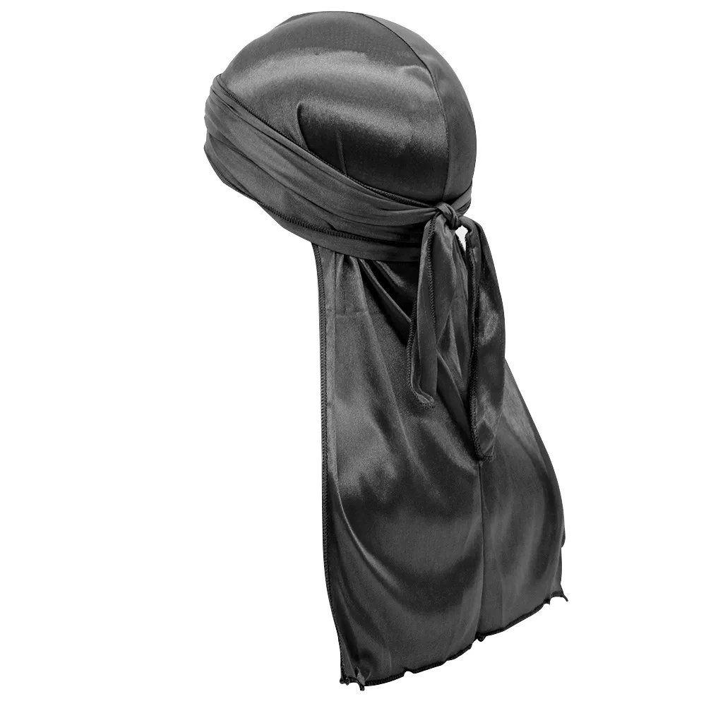 

Satin Artificial Silk Long Tail Tam-O'-Shanter Pirate Hat Silkydurag One Piece Dropshipping Bonnet Wholesale