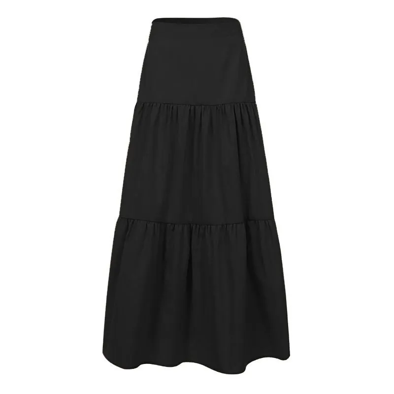 

2021 Foreign Trade New Style European And American New High Waist Slim Seaside Holiday Fashion With Elegant Kind Excellent skirt