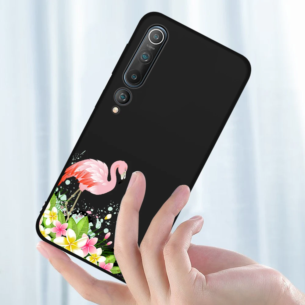 

Flamingo Case For Xiaomi Redmi Note 10 9 8 7 9T 8T Pro MAX 9A K40 MI Note 11 10 9 10T Pro SE F3 X3 Soft Silicone TPU Phone Funda