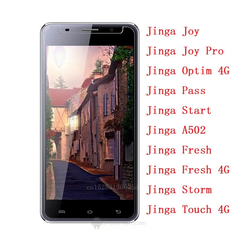 Защитное стекло закаленное для Jinga Joy Pro Fresh Pass Optim Hotz M1 4G Start Storm|Защитные стёкла и