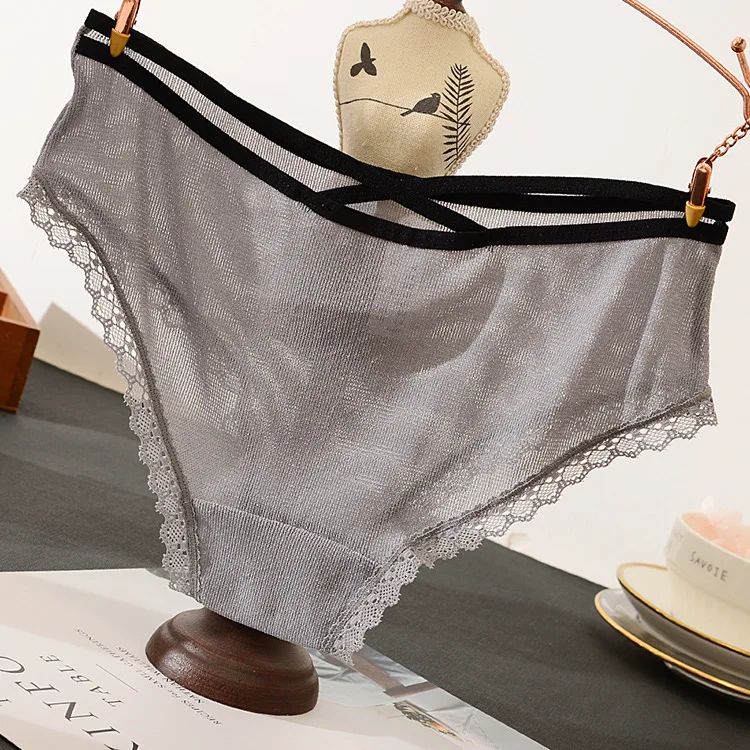 Женские сексуальные удобные трусики вентиляционное нижнее белье из хлопка с