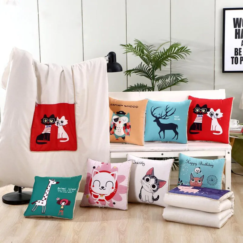 Car pillow multi - function quilt | Seat Supports