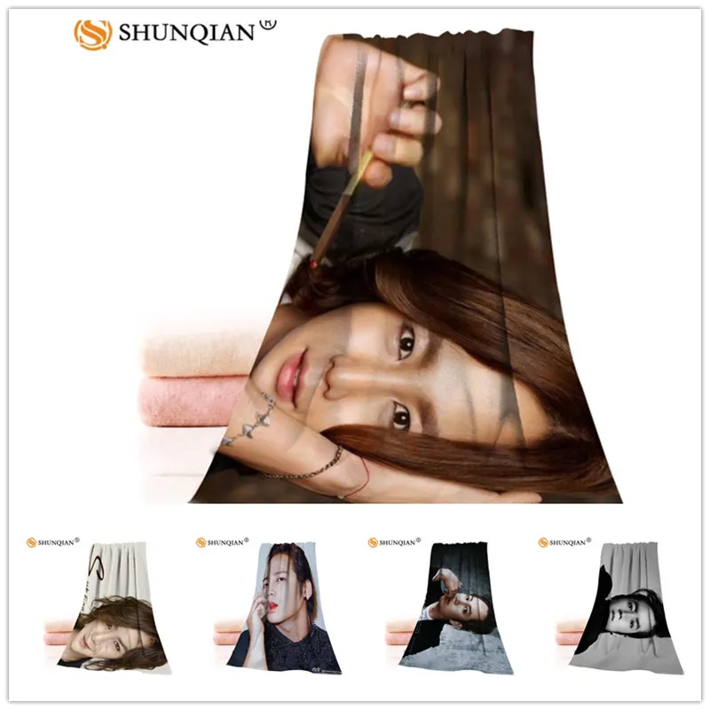 

Пользовательское полотенце Jang Geun Сук 35x75 см, полотенце для лица s, полотенце из микрофибры, быстросохнущее спортивное полотенце