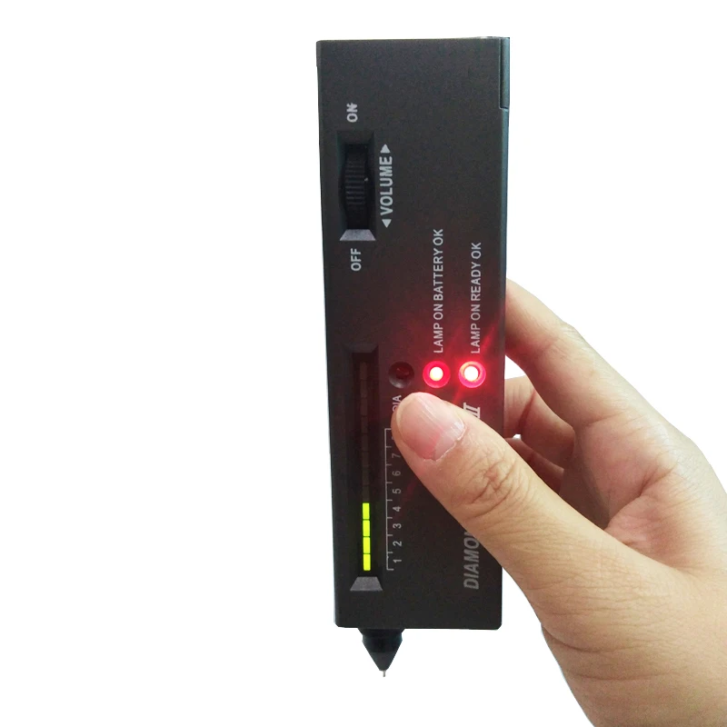 Профессиональный высокоточный светодиодный Алмазный тестер ювелирные изделия