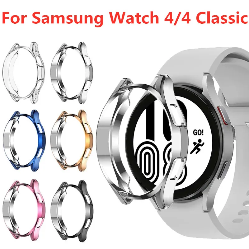 

Защитный чехол для часов Samsung Galaxy Watch 4 Watch 4 Classic 42 мм 46 мм, защитный чехол для часов 4, защитный чехол