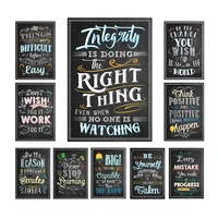 student inspirational poster office classroom school wall poster decoration on wall blackboard canvas painting art
