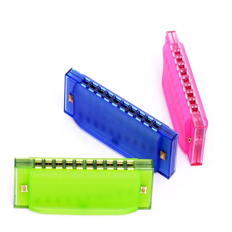 

Baby Musical Toy Multicolor Translucent Children's Harmonica Harmonica Beginner Harmonica For Kids Kids Music Learning Gift