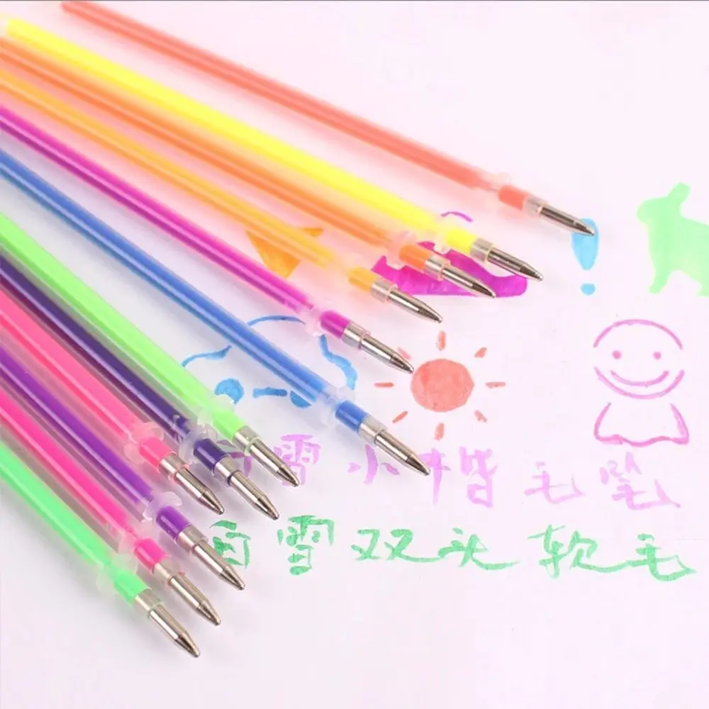 12 шт./набор гелевые чернила для рисования | Канцтовары офиса и дома