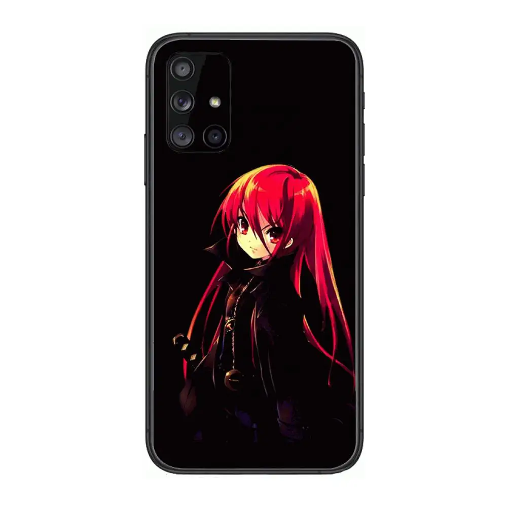 

Anime Shakugan No Shana Phone Case Hull For Samsung Galaxy A 90 50 51 20 71 70 40 30 10 80 E 5G S Black Shell Art Cell Cover