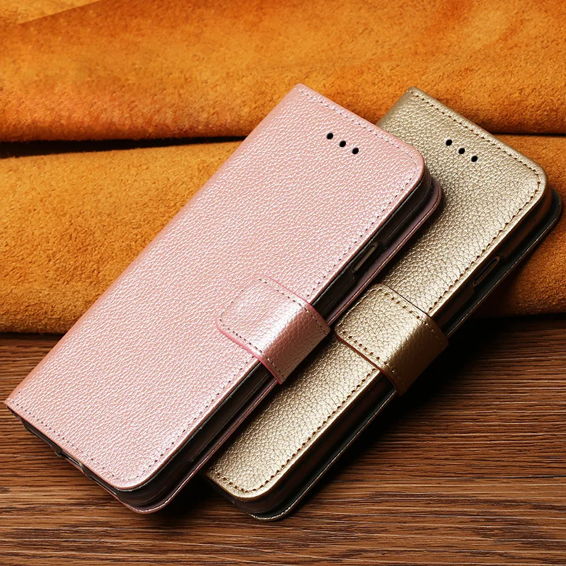 

Genuine leather Phone Case For Oneplus 7 pro 7 6 6T 5 5t 7T Pro for One plus 7T 7 Pro case Cowhide Card slots Cover