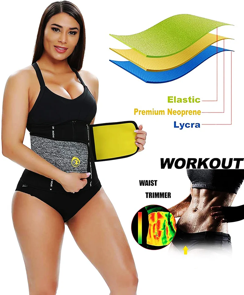 Тренировочный корсет NINGMI для похудения с высокой талией Корректирующее белье