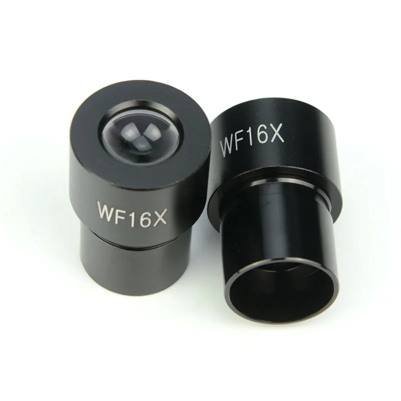1 шт. 16X широкоугольный окуляр WF16X широкоугольный окуляр с 23,2 мм Монтажный размер для биологического микроскопа