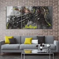 hd printed 3pcs painting game jhin league of legends wall pictures for home decor wall art