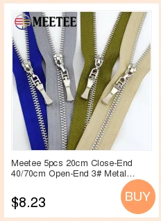 Meetee 10# пластиковые нейлоновые молнии черный открытый конец длинная молния для улицы молния для палатки DIY портной шитье ремесло сумка Одежда Аксессуары