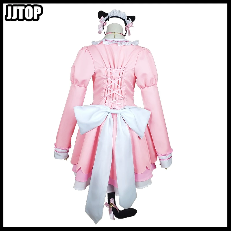 Chocola NEKOPARA Кокосовая азуки Корица Косплей ваниль горничная платье костюм уха Neko