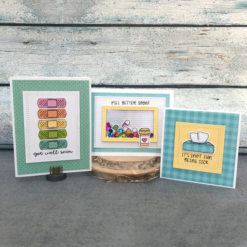 Медицинские принадлежности металлические Вырубные штампы и прозрачные