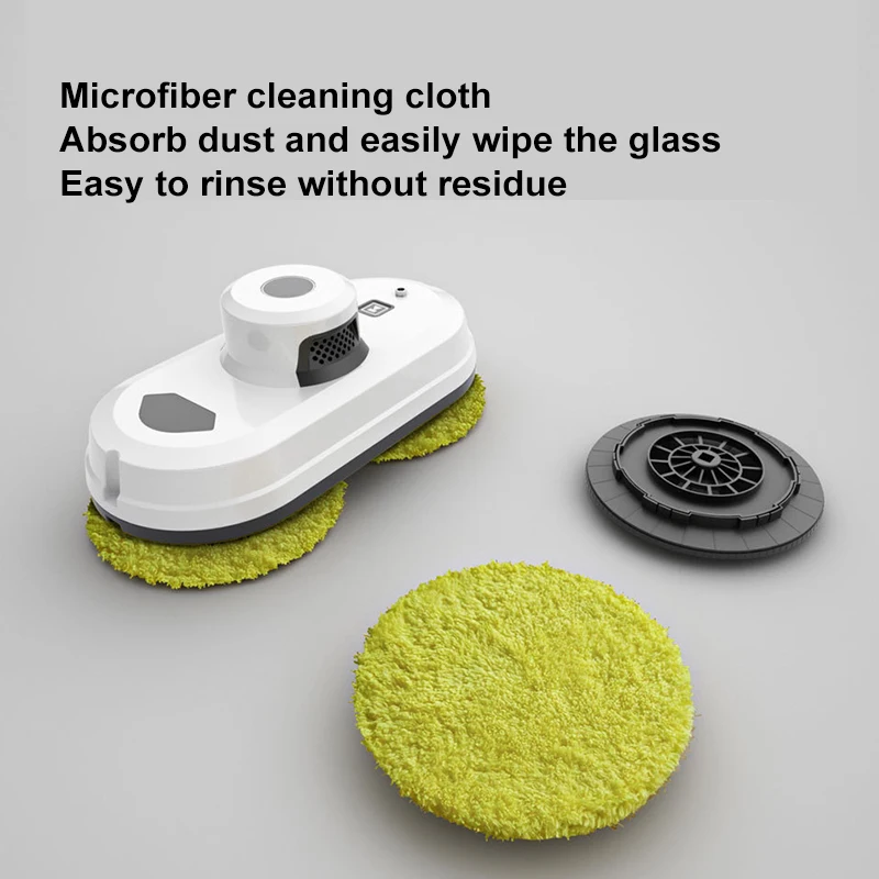 

Large Suction Home Window Automatic Cleaner, High Altitude Double Disc Electric Glass Machine Cleaning Robot