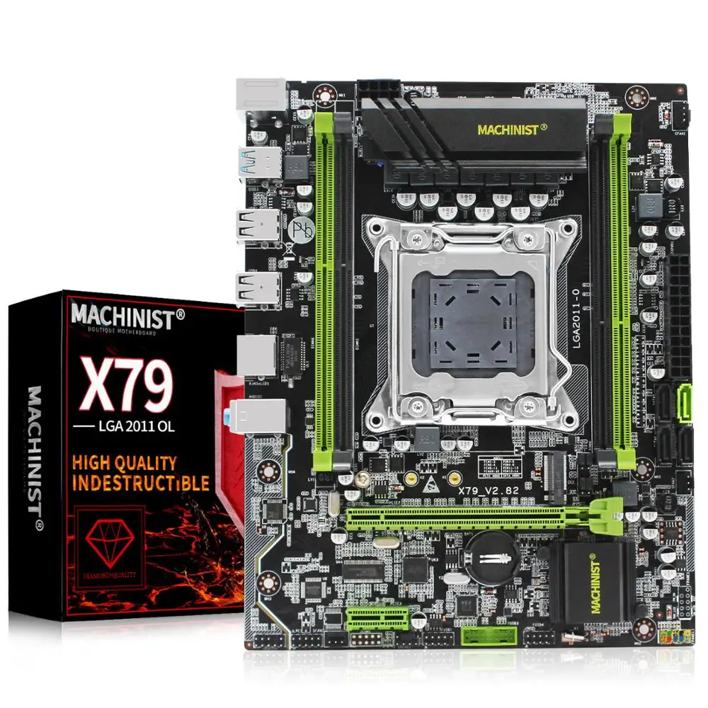   X79, LGA 2011,  DDR3 REG ECC RAM Intel Xeon E5 v1 & v2  X79 V2.82