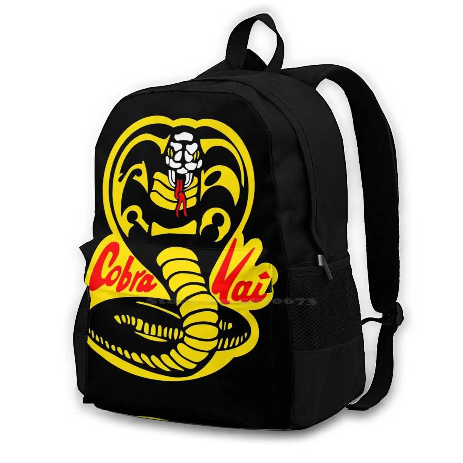 

Kai Snake School Bags For Teenage Girls Laptop Travel Bags Kai Karate Kid Kai 80S 90S Television Daniel Larusso Mr Miyagi
