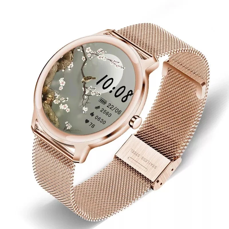 

Новинка, женские умные часы, женский монитор кровяного давления, пульсометр, фитнес-трекер, спортивный смарт-браслет, будильник, смарт-часы ...