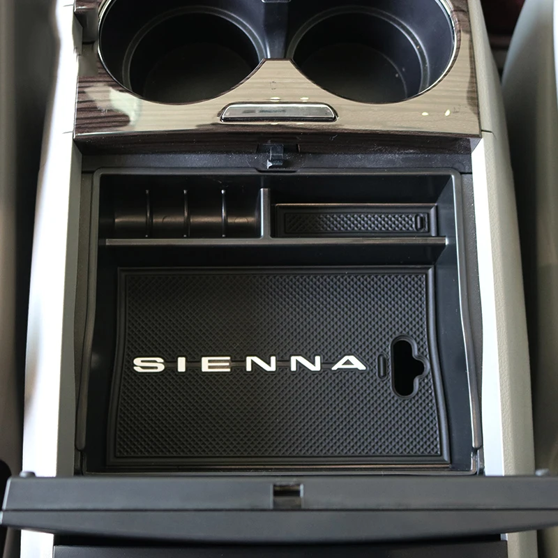 Lsrtw2017 аксессуар автомобильный подлокотник для хранения пластина toyota sienna 2011 2012 2013