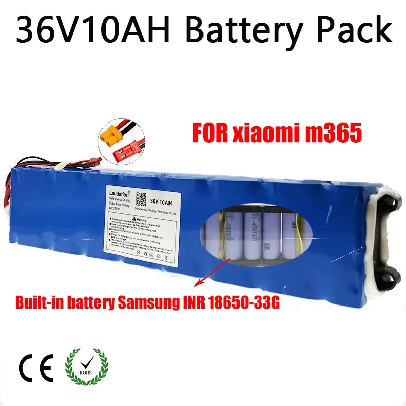 

36 в 10 Ач Аккумулятор для скутера Xiaomim365, 10s 3p, высокое качество