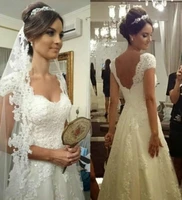 a line white lace appliques long beading elegant applique short sleeve zipper bridal gown 2018 mother of the bride dresses