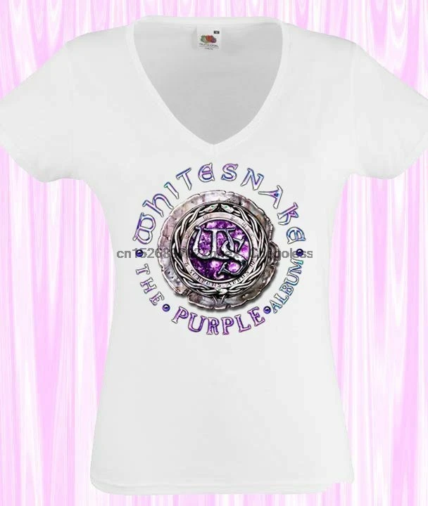 Белая змея фиолетовая женская футболка одежда рубашка для девушек|Мужские