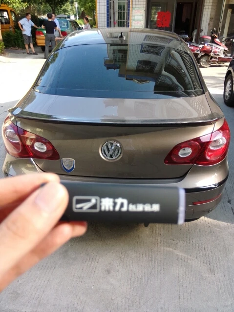 Passat CC FRP Праймер задний багажник спойлер крыло для Volkswagen VW 2010 2015|spoiler wing|trunk lip