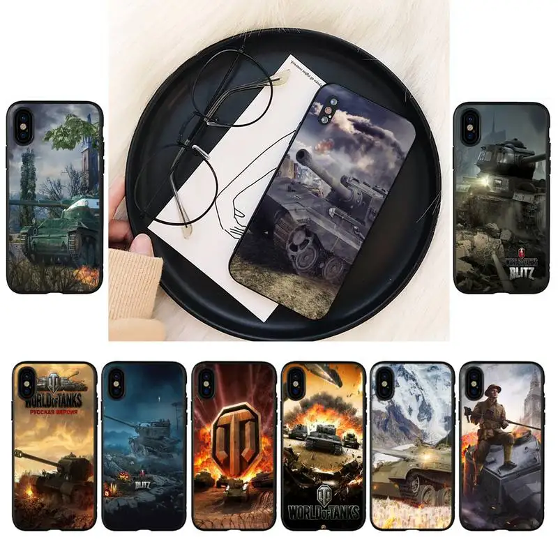 

world of tanks Phone Case For iPhone 8 7 6 6S Plus 5 5S SE 2020 12pro max XR X XS MAX 11 case